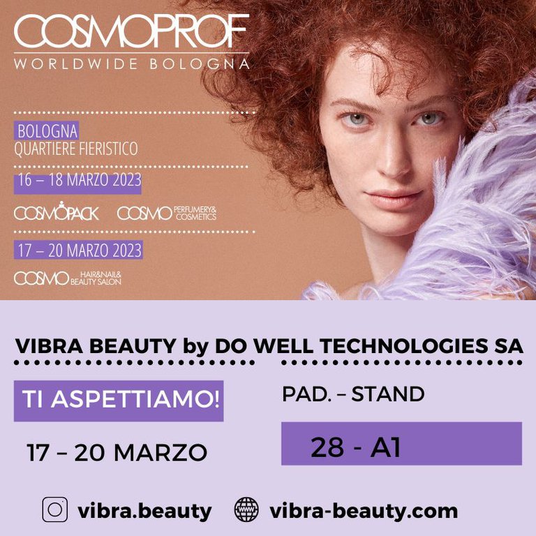 Vibra Beauty al Cosmoprof 2023
