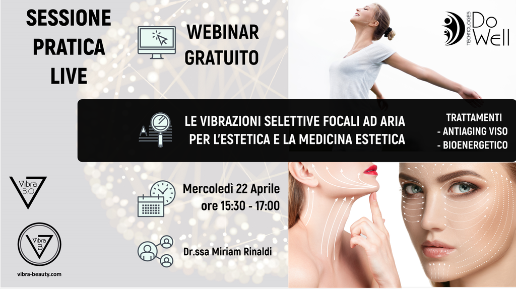 WEBINAR: live session on selective vibrations treatments